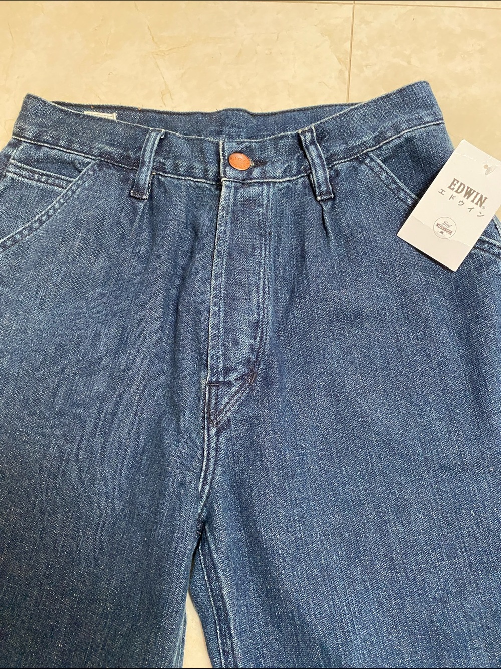 NWT Edwin Uniwide Trouser Jeans Japan Made Size 29 W